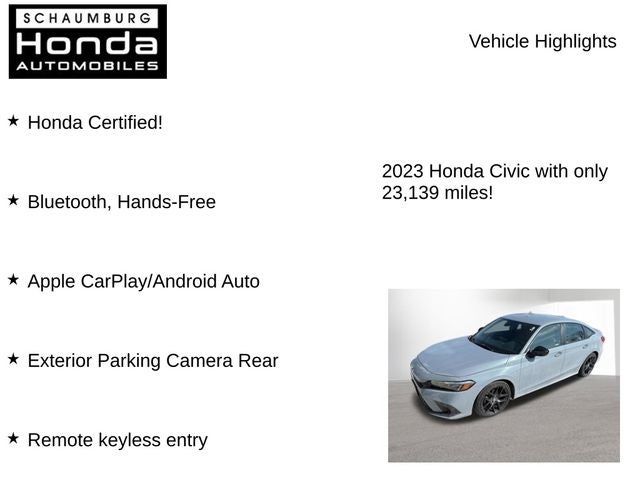 2023 Honda Civic Sport