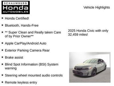 2025 Honda Civic Sport