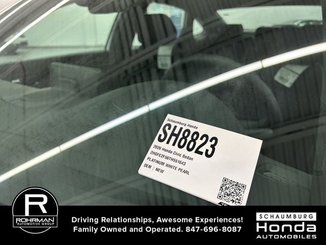 2026 Honda Civic Sport