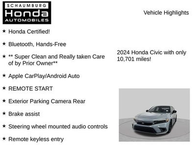 2024 Honda Civic Sport