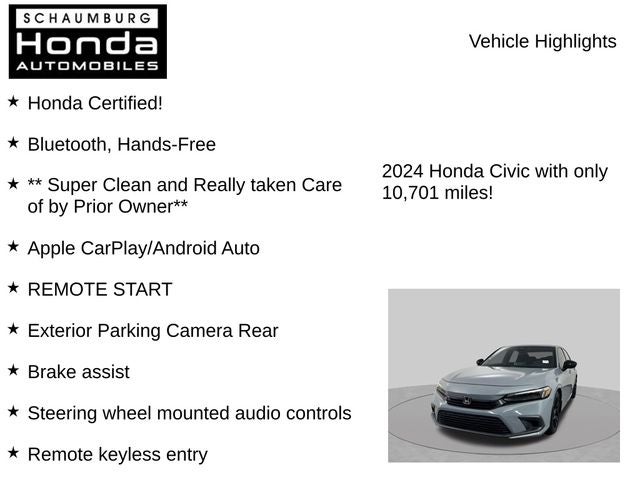 2024 Honda Civic Sport