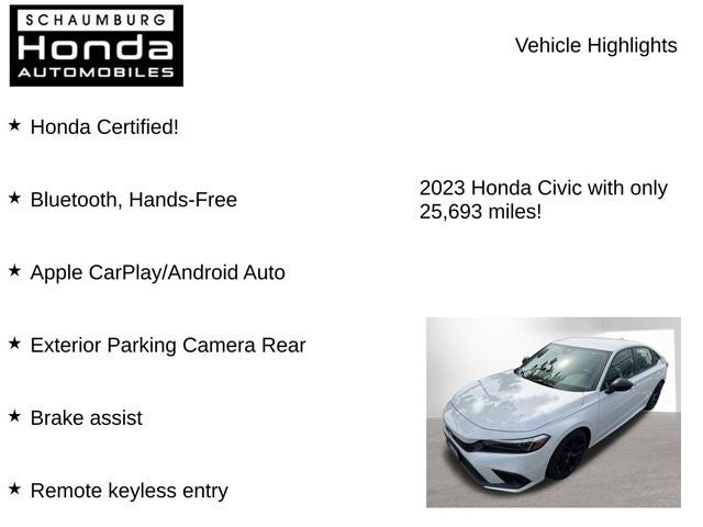 2023 Honda Civic Sport