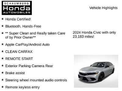 2024 Honda Civic Sport