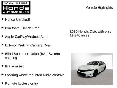 2025 Honda Civic Sport