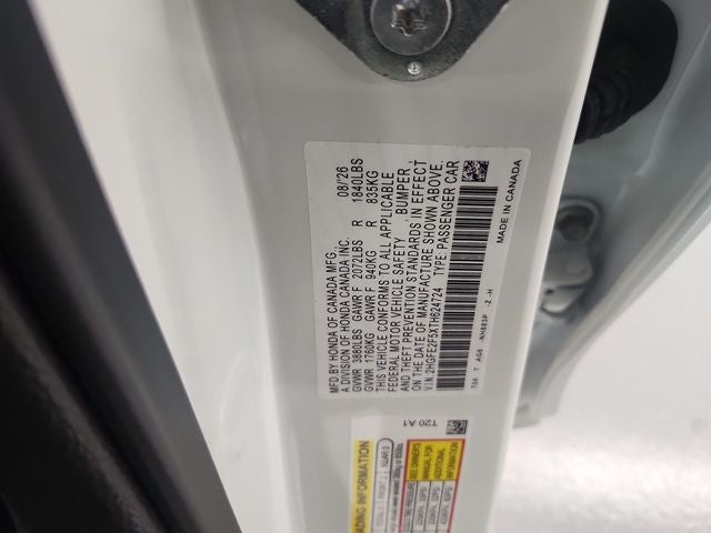2026 Honda Civic Sport