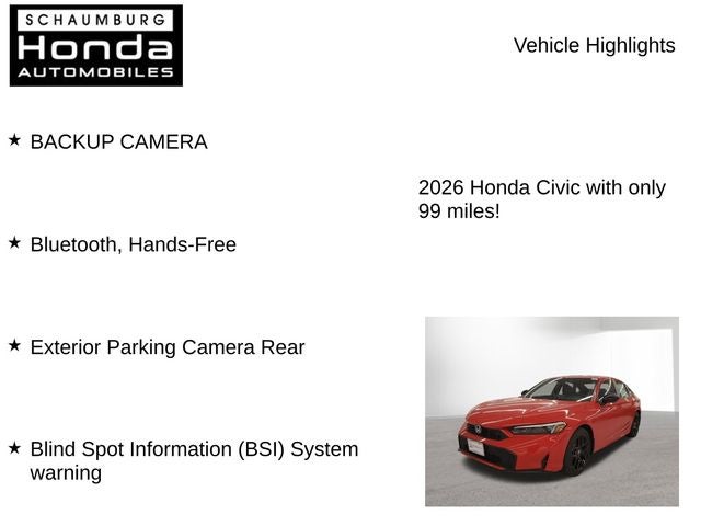 2026 Honda Civic Hybrid Sport