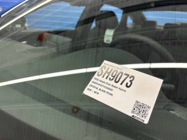 2026 Honda Civic Hybrid Sport Touring