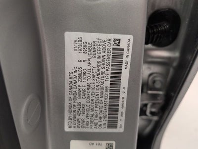 2026 Honda Civic Hybrid Sport