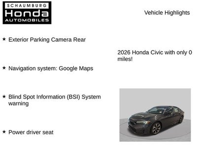 2026 Honda Civic Hybrid Sport Touring