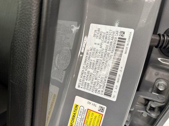 2026 Honda Civic Hybrid Sport Touring