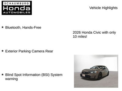 2026 Honda Civic Hybrid Sport