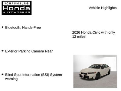 2026 Honda Civic Hybrid Sport