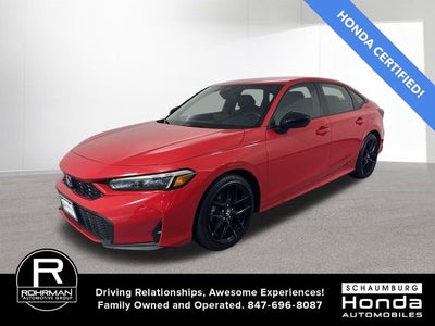 2025 Honda Civic Hybrid Sport