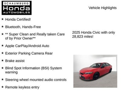 2025 Honda Civic Hybrid Sport