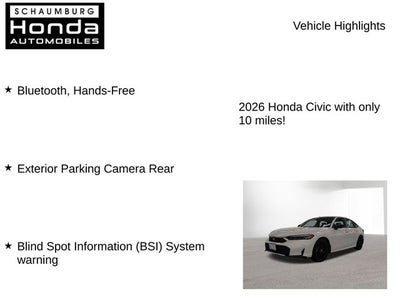2026 Honda Civic Hybrid Sport