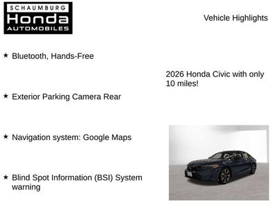 2026 Honda Civic Hybrid Sport Touring