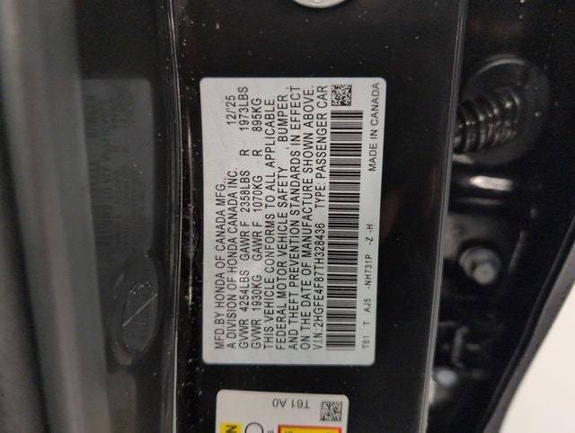 2026 Honda Civic Hybrid Sport Touring