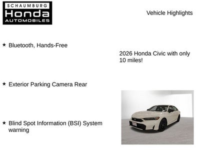 2026 Honda Civic Hybrid Sport