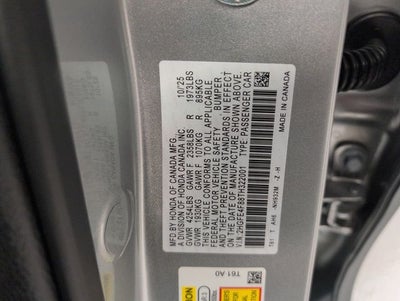 2026 Honda Civic Hybrid Sport