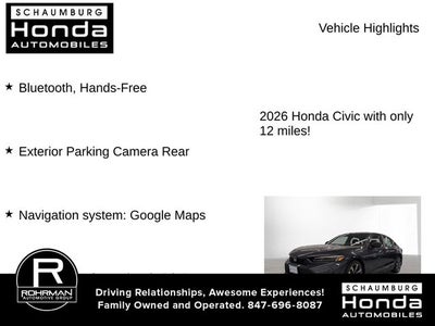 2026 Honda Civic Hybrid Sport Touring
