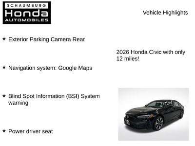 2026 Honda Civic Hybrid Sport Touring