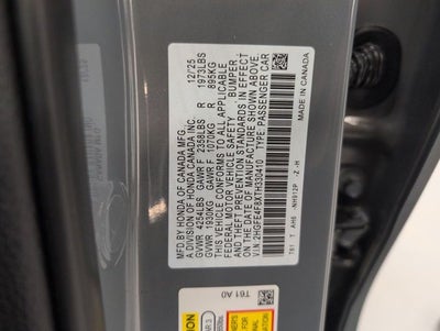 2026 Honda Civic Hybrid Sport