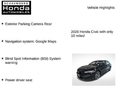 2026 Honda Civic Hybrid Sport Touring