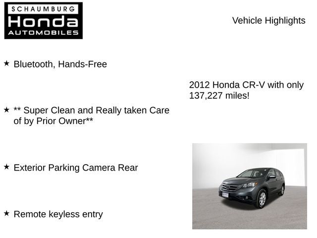 2012 Honda CR-V EX