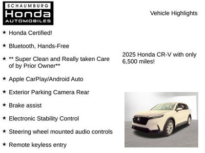 2025 Honda CR-V LX