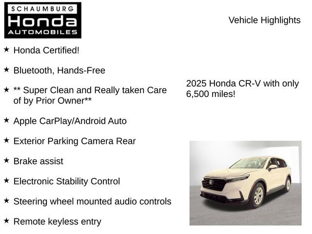 2025 Honda CR-V LX