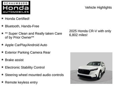 2025 Honda CR-V LX