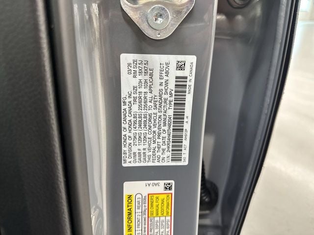 2026 Honda CR-V EX