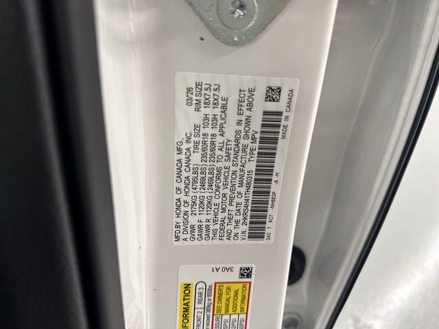 2026 Honda CR-V EX