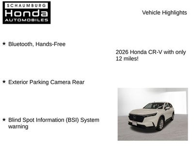 2026 Honda CR-V EX