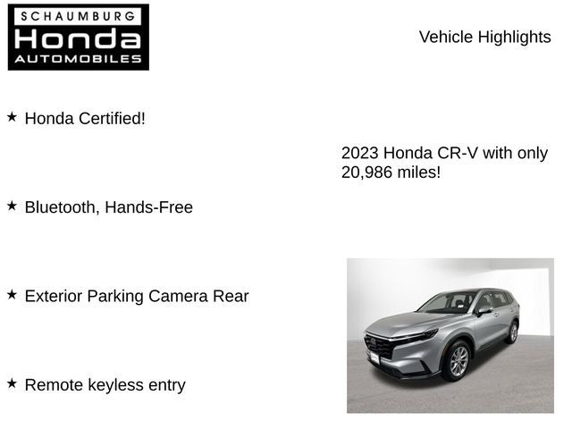 2023 Honda CR-V EX