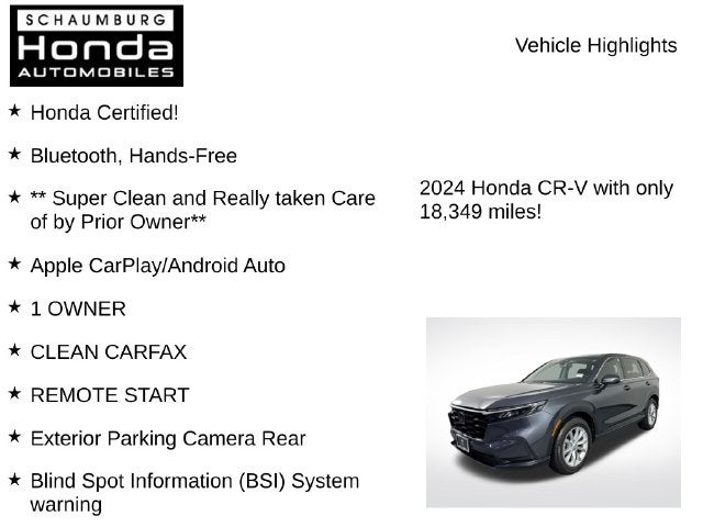 2024 Honda CR-V EX