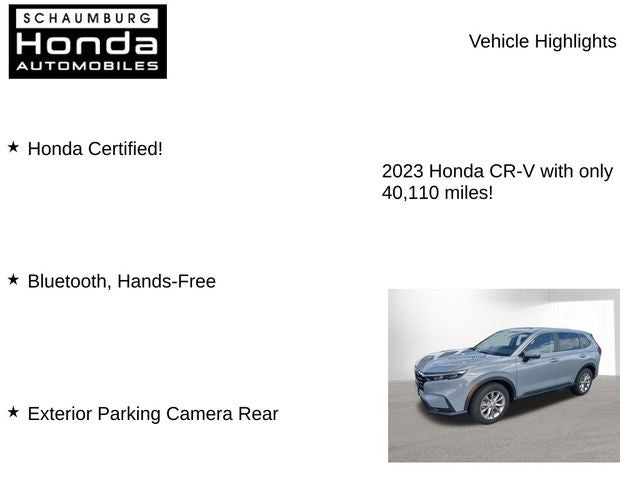2023 Honda CR-V EX