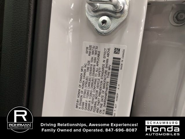 2026 Honda CR-V EX