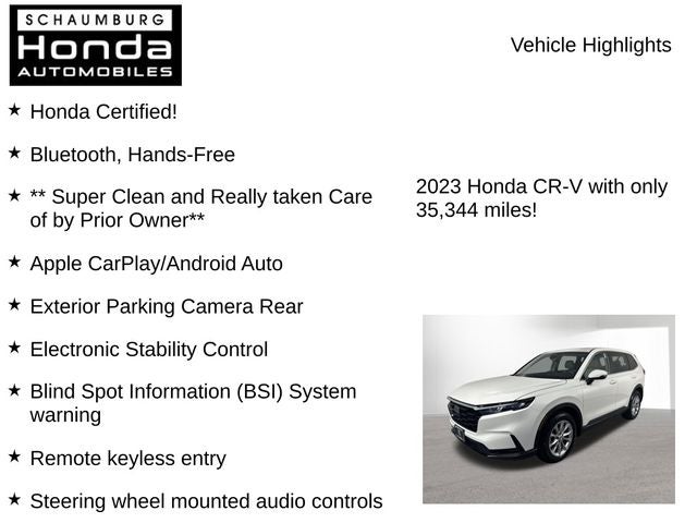 2023 Honda CR-V EX