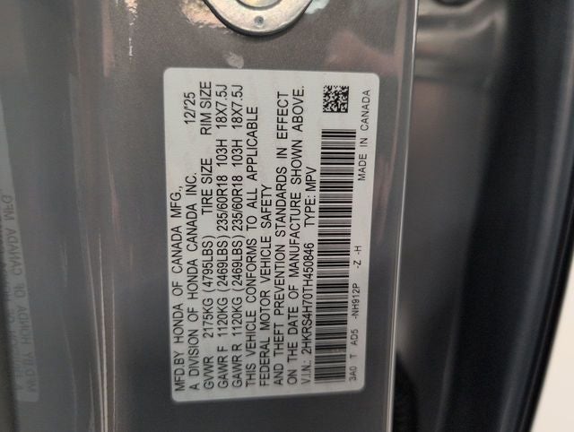 2026 Honda CR-V EX-L