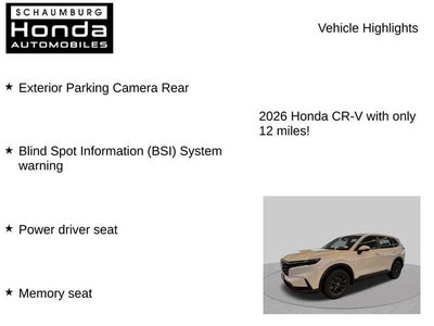 2026 Honda CR-V EX-L