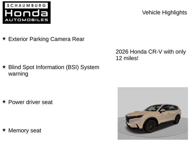 2026 Honda CR-V EX-L