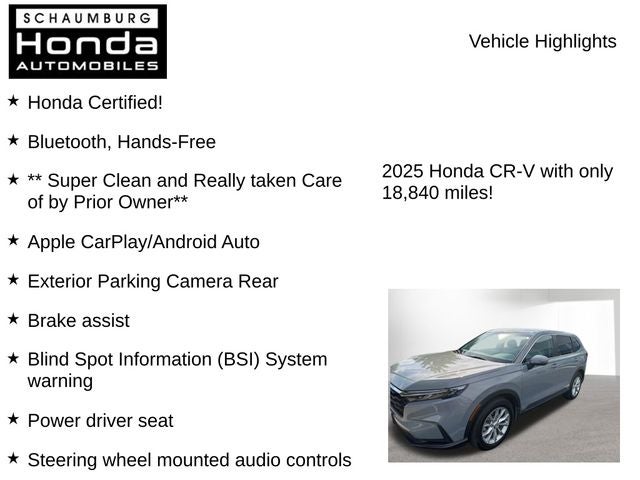 2025 Honda CR-V EX-L