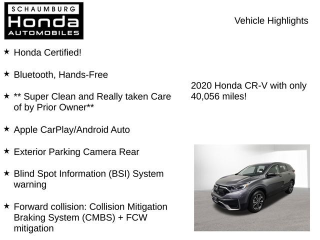 2020 Honda CR-V EX-L