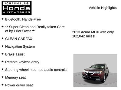 2013 Acura MDX Technology SH-AWD