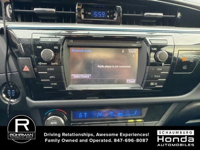 2016 Toyota Corolla S Premium