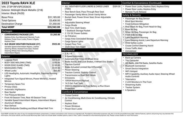 2023 Toyota RAV4 XLE