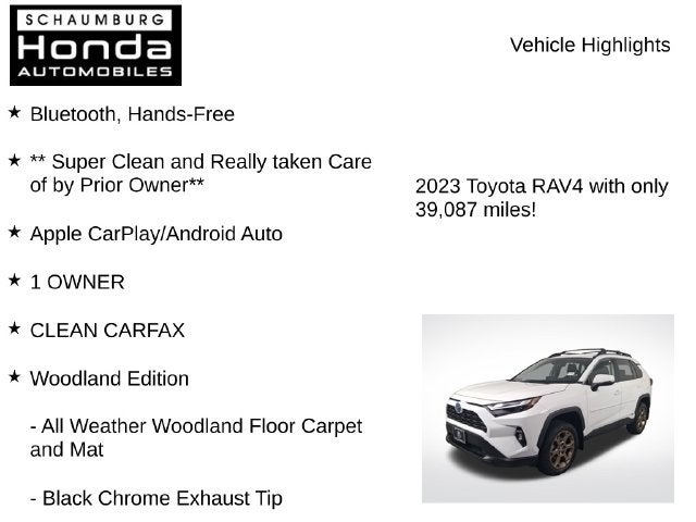 2023 Toyota RAV4 Hybrid Woodland Edition