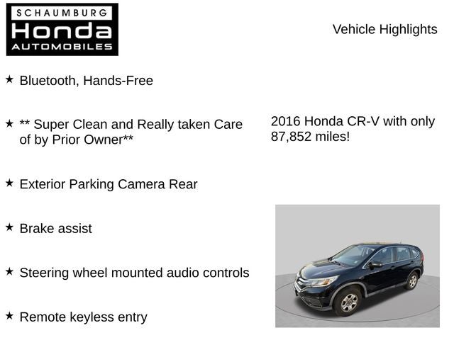 2016 Honda CR-V LX