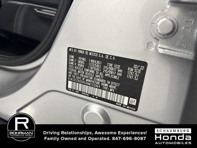 2022 Honda HR-V EX